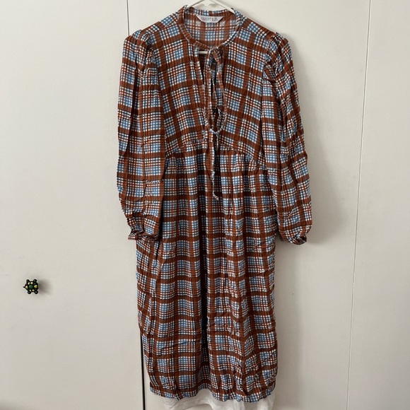 Modcloth Compañía Fantástica Checkered Dress - Picture 2 of 4